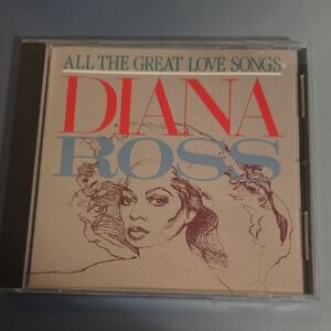 Diana Ross All The Great Love Songs CD - Black Case